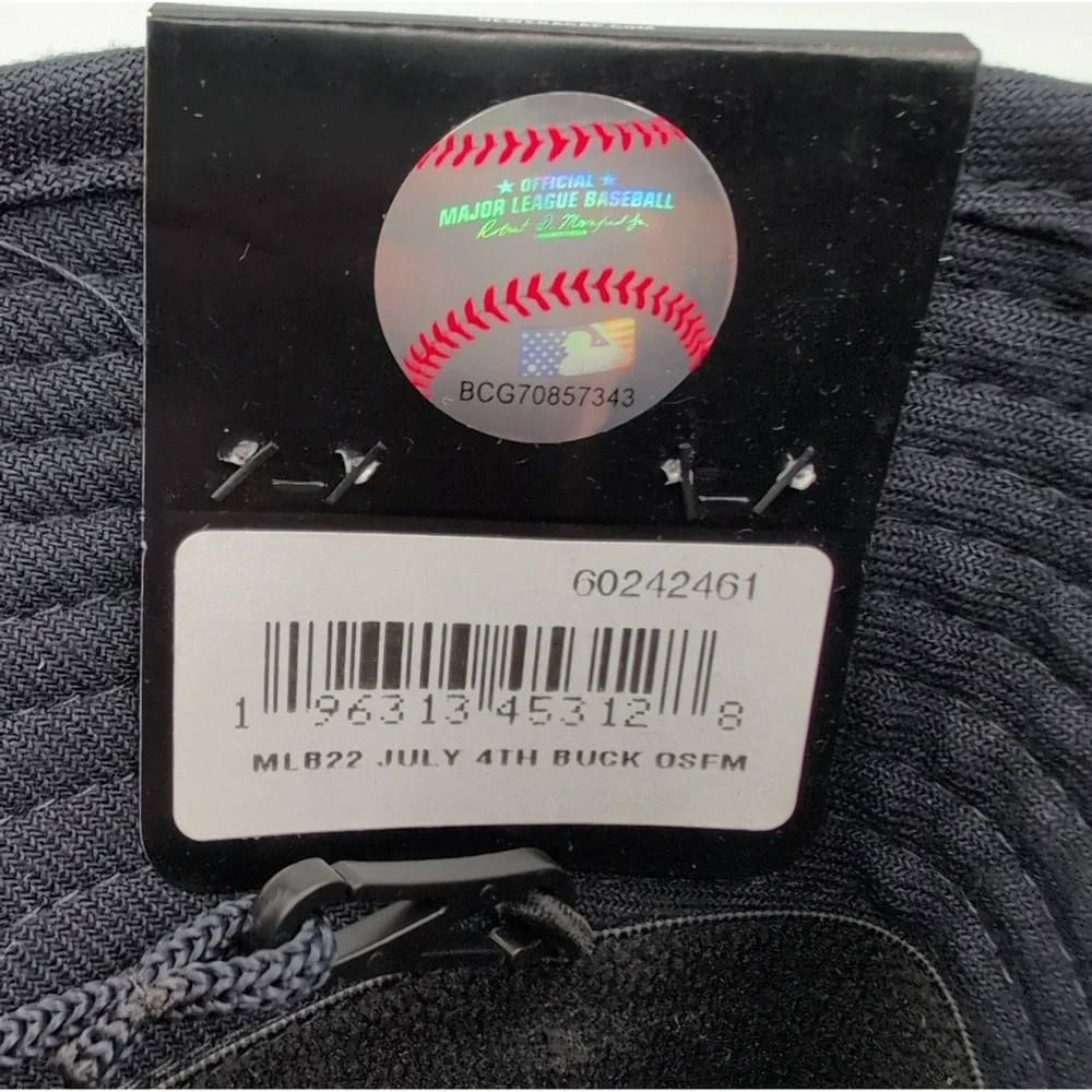 New Era Boston Red Sox 4th of July Red White and Blue Bucket Hat Mens OSFM